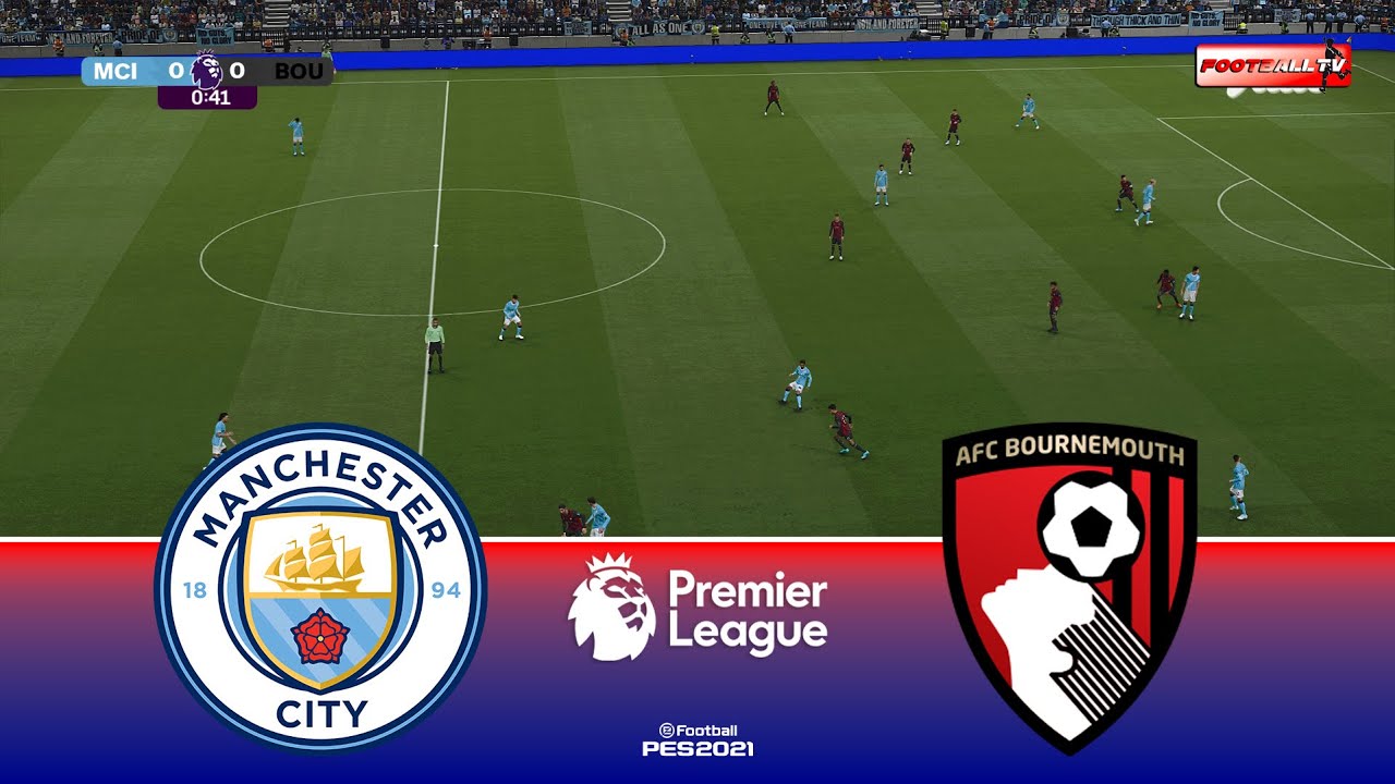 Manchester City vs Bournemouth | Premier League 25/26 Full Match Gameplay 🎮