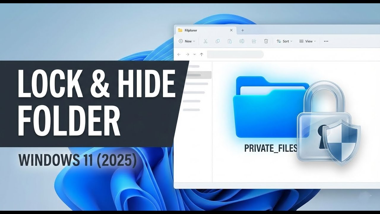 Lock & Hide Folders on Windows 11 (2025)