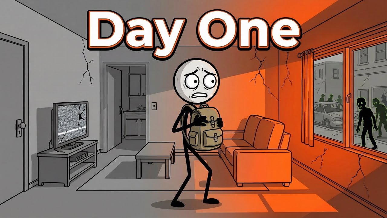 Zombie Apocalypse Survival Simulation 🧟‍♂️