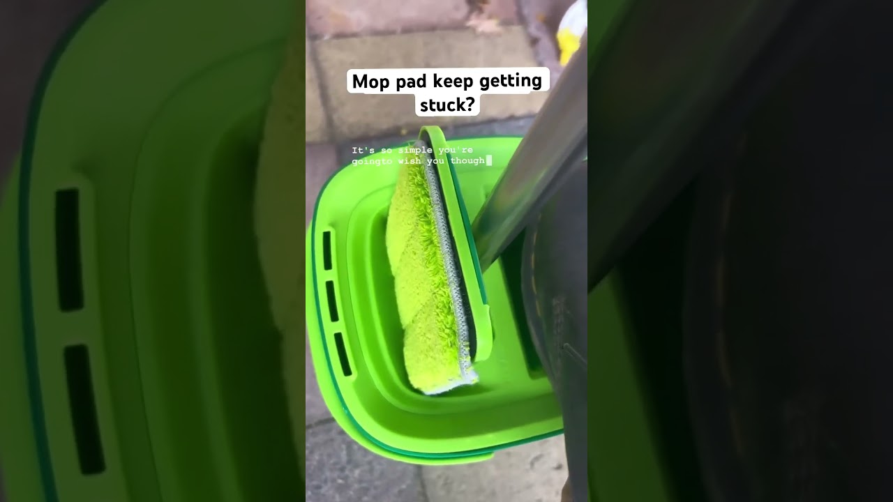 Smart Trick for Mop Buckets 🧼