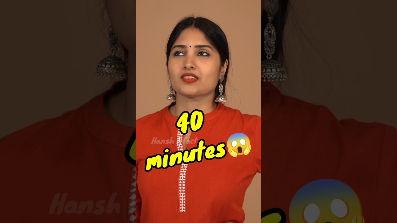 You Can Sleep Just 40 Minutes 😱