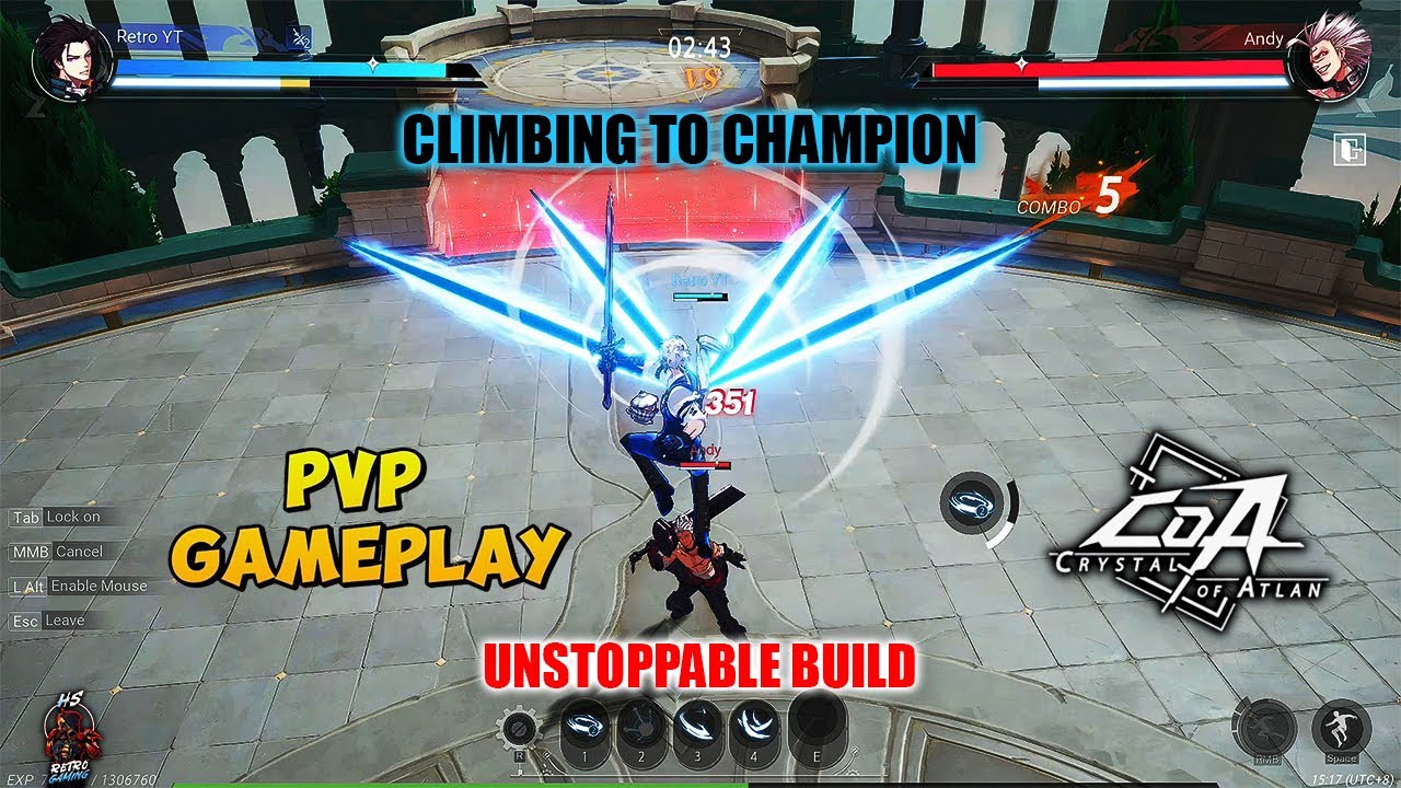 Crystal of Atlan PvP Ranked Match | Top Builds & Climb to Champion 🏆