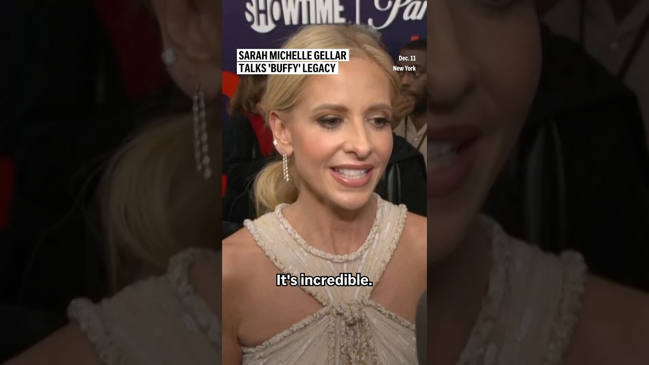 Sarah Michelle Gellar on 'Buffy' Legacy 🧛‍♀️