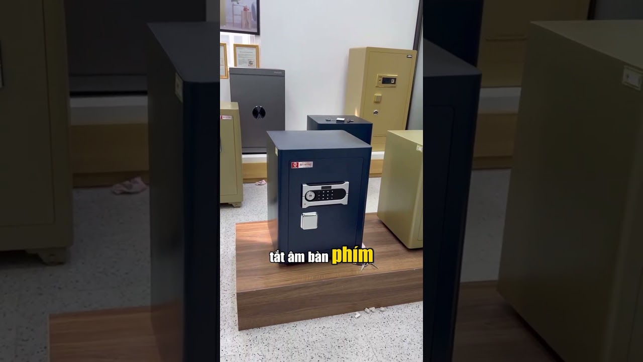 Két Sắt Siêu Cường Việt Tiệp KVTSC65 – Khóa Điện Tử 12 Số, Cảnh Báo Trộm Từ Xa