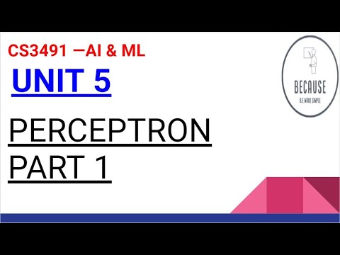 Perceptron Part 1 in Tamil 📘