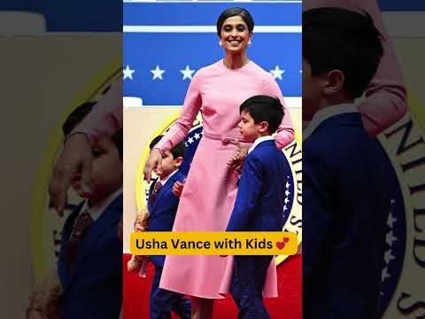 “A Day with Vice President JD Vance, Usha Vance & Their Kids 👨👩👦👦❤️” #shorts
