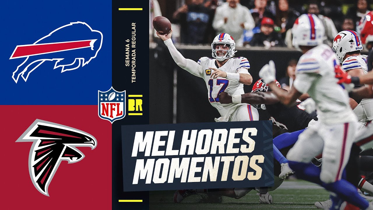 Semana 6: Bills vs Falcons | Melhores Momentos MNF 🏈