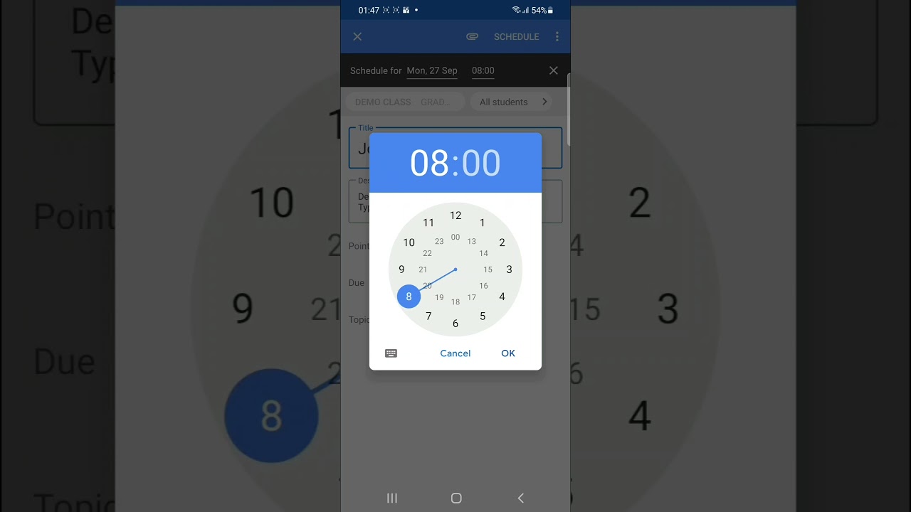 Schedule Assignments in Google Classroom 📅