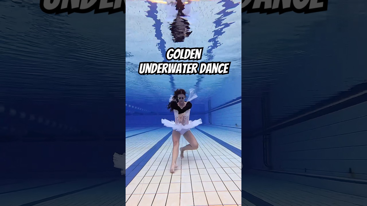 Golden Dance (KPop Demon Hunters) but Underwater Ballerina 🩰