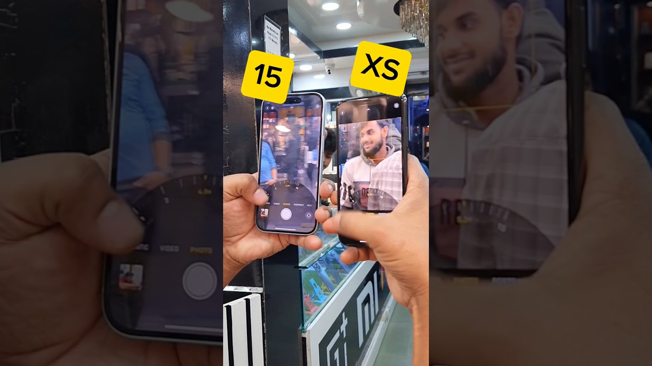 iPhone 15 vs iPhone XS Camera Comparison 📱
