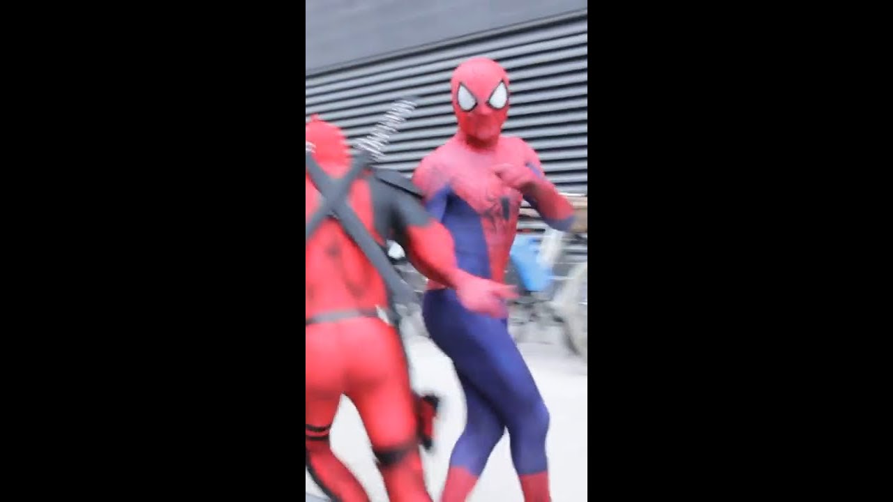 Spider-Man & Deadpool Get in Trouble - The Sean Ward Show #shorts