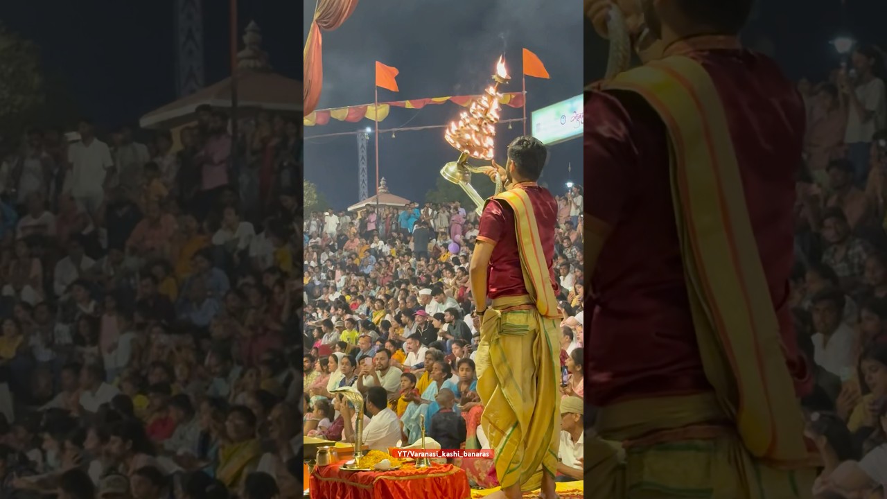Ganga Aarti Varanasi at Kashi Vishwanath 🕉️