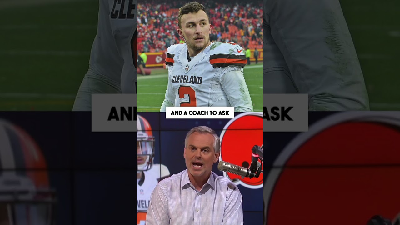 Colin's Reaction to Johnny Manziel Watching 'Zero' Tape 😐