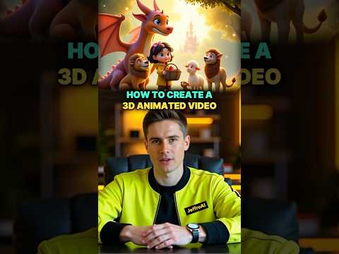 How to Make a 3D Animated Video with One Prompt One AI Tool — Full Tutorial
