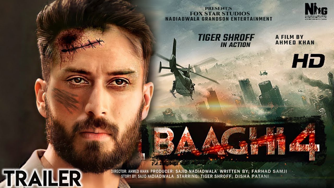 Baaghi 4 Official Trailer | Tiger Shroff & Disha Patani | Action Packed Sequel
