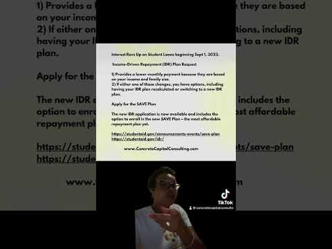 Apply for the SAVE Plan https://studentaid.gov/announcements-events/save-plan #studentloantips