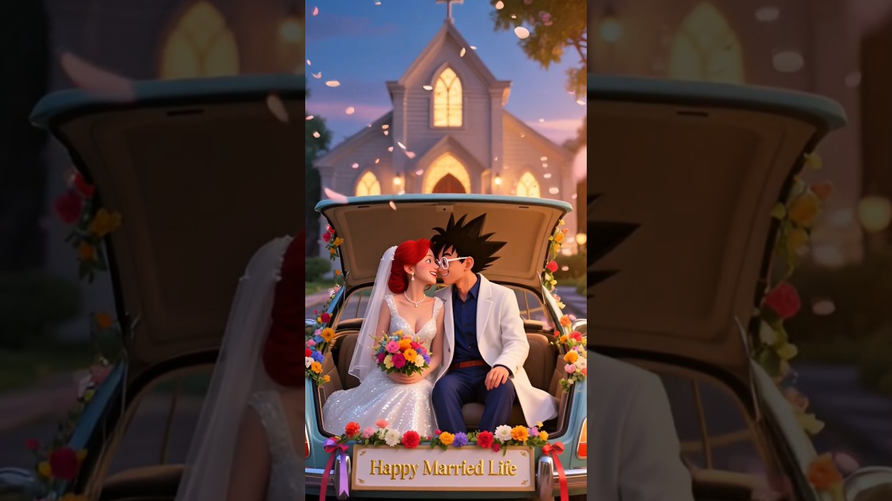 Heartwarming Love Story of Goku & Sara: From Childhood Friends to Wedding 💍