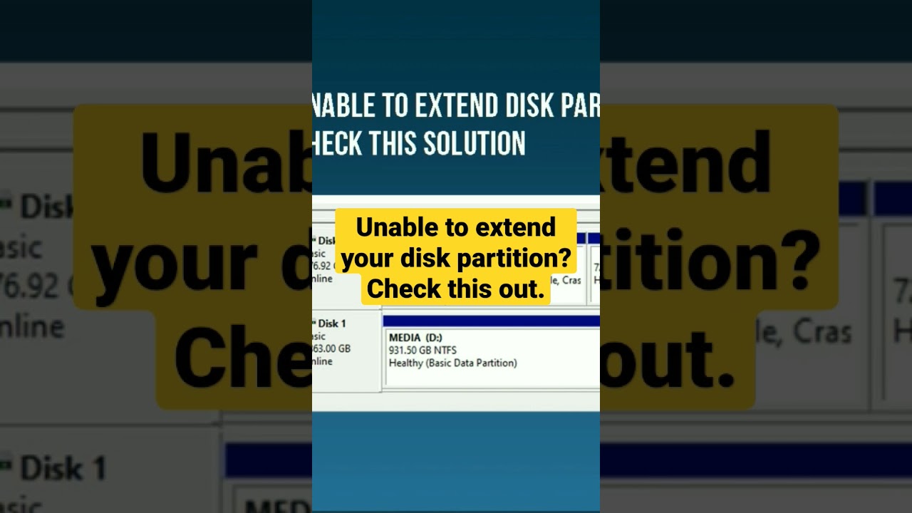 How to Extend Your Disk Partition When System Reserved Partitions Block the Way