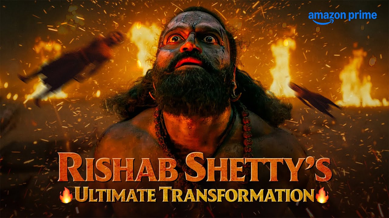 Rishab Shetty's Iconic Kantara Transformation 🎬