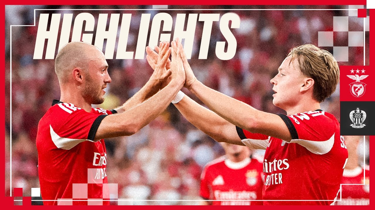 Benfica Wins 2-0 Over Nice in UCL Qualifier ⚽
