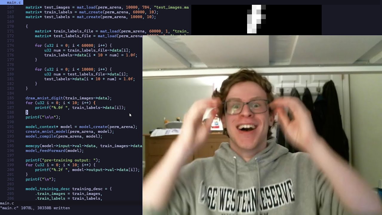 coding a machine learning library in c from scratch