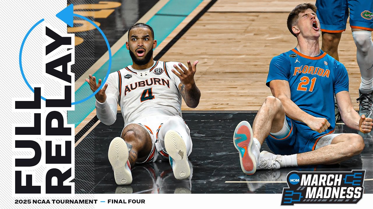 Florida vs. Auburn - 2025 NCAA Final Four Replay 🏀