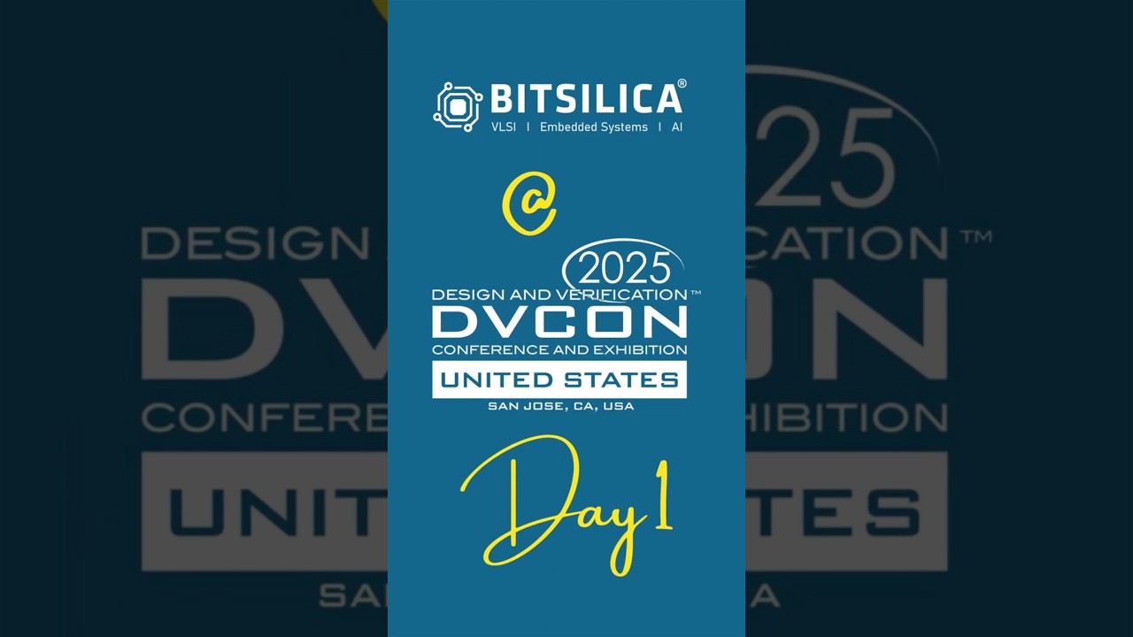 Day1 Day 1 at DVCon U.S. 2025: BITSILICA's Insights on AI & Design Verification 🚀