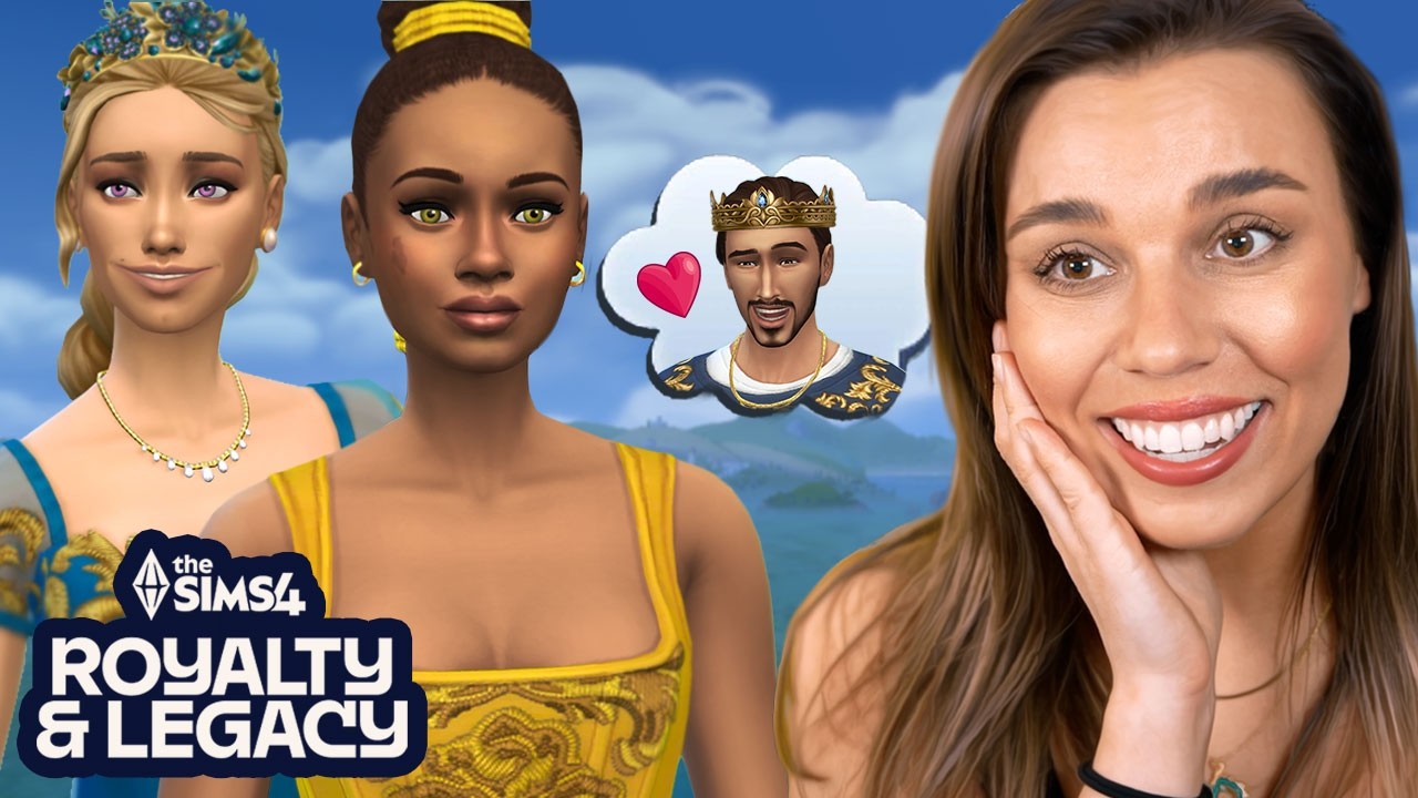 Playing The Sims 4 Royalty & Legacy - part 1
