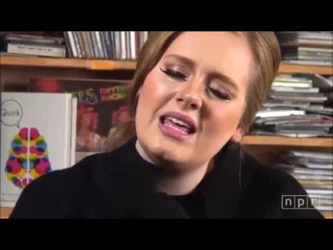 Adele - Chasing Pavements (NPR Music Tiny Desk Concert)
