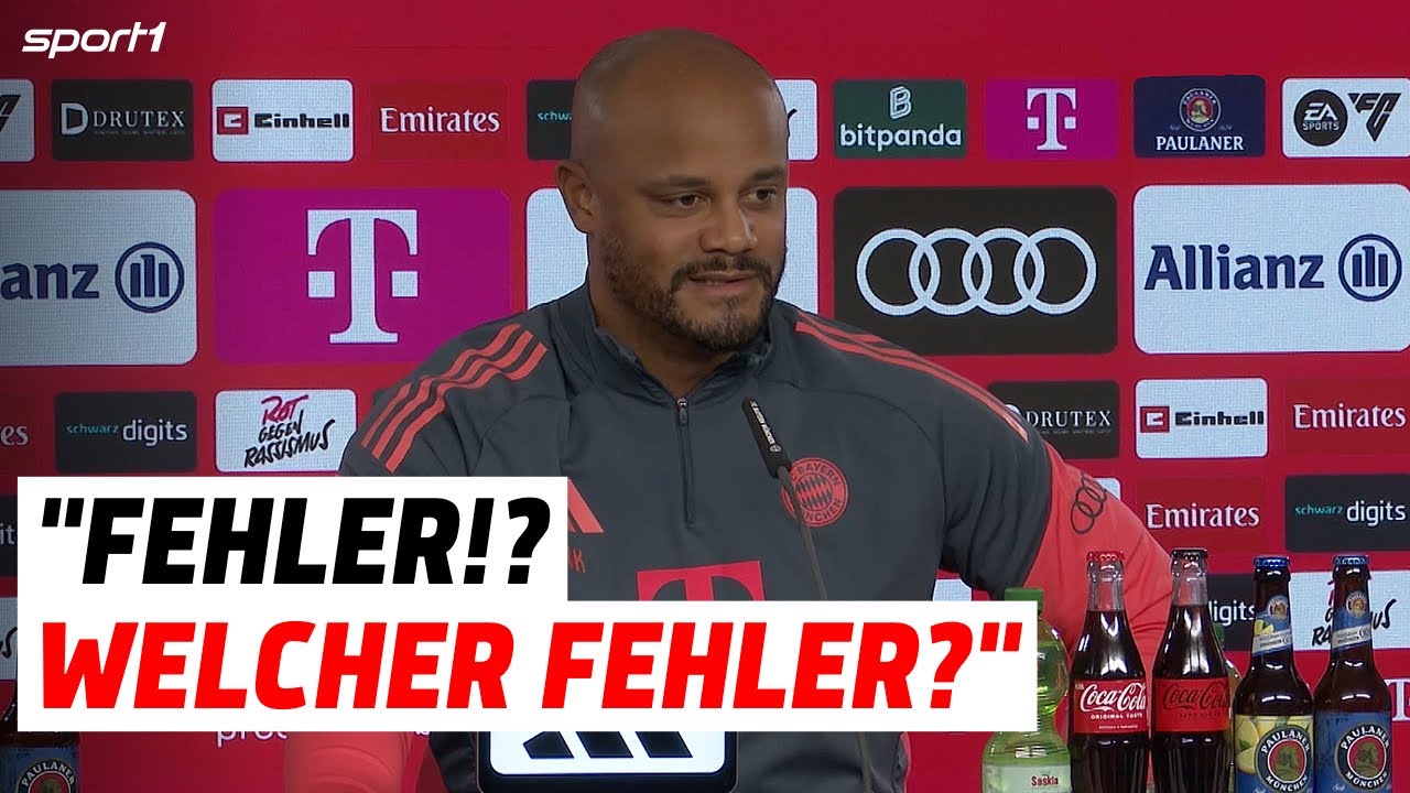 Kompany überrascht von Neuer-Fehler im Arsenal-Spiel ⚽