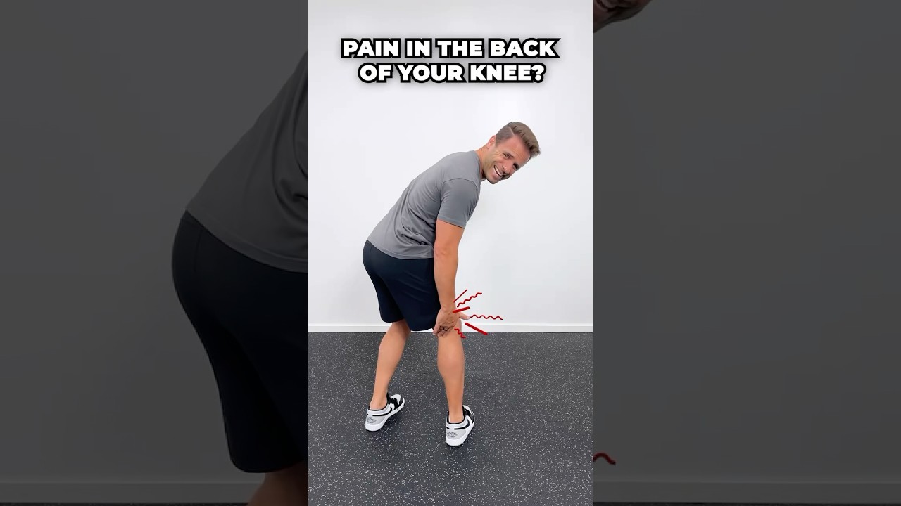 Fix Pain In The Back Of Your Knee FAST With These Exercises!