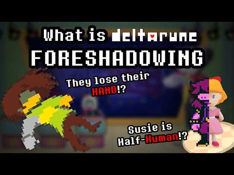 The HIDDEN details that could solve Deltarune | Deltarune: Foreshadowing Discussion and Analysis