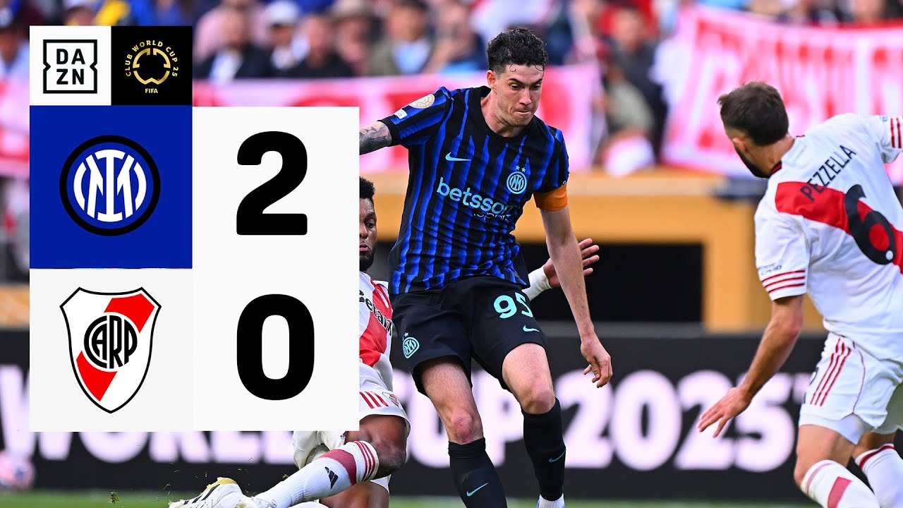 Inter Triumphs Over River Plate 2-0 | FIFA Club World Cup 2025 Highlights ⚽