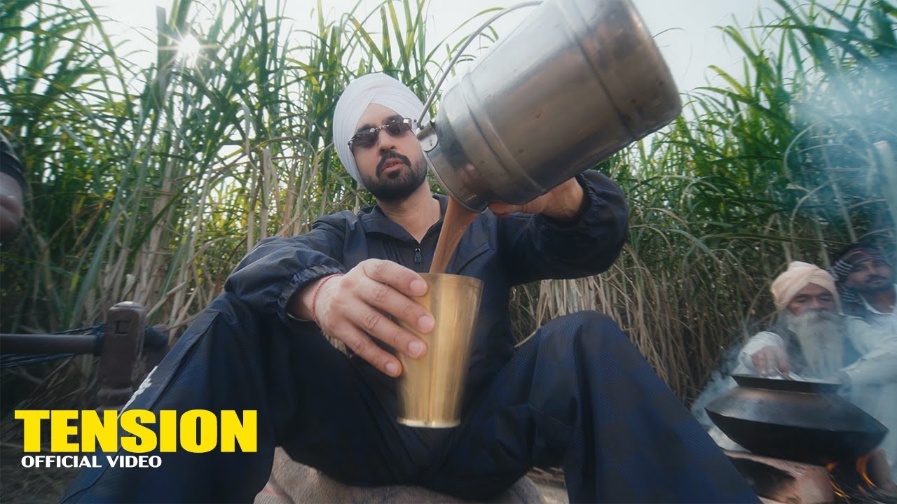 Diljit Dosanjh's 'Tension' Official Music Video 🎶 | 'Advisory' EP