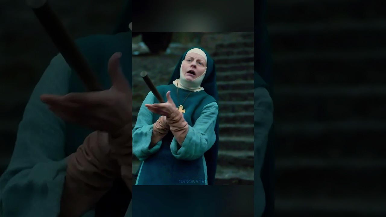 Brave Nun Faces Vikings Fearlessly