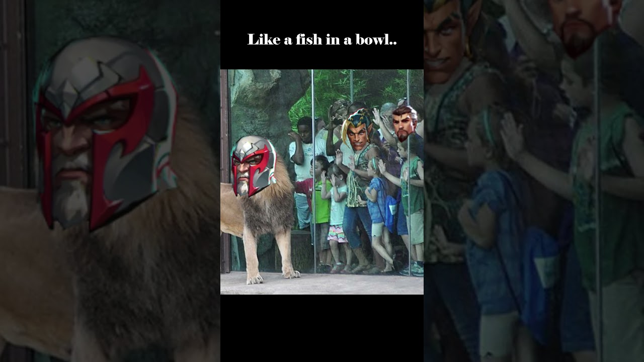 Magneto got put in a cage.. u/Crimson-1701.. #marvelrivals #marvel #rivals #memes #funny #fyp #viral