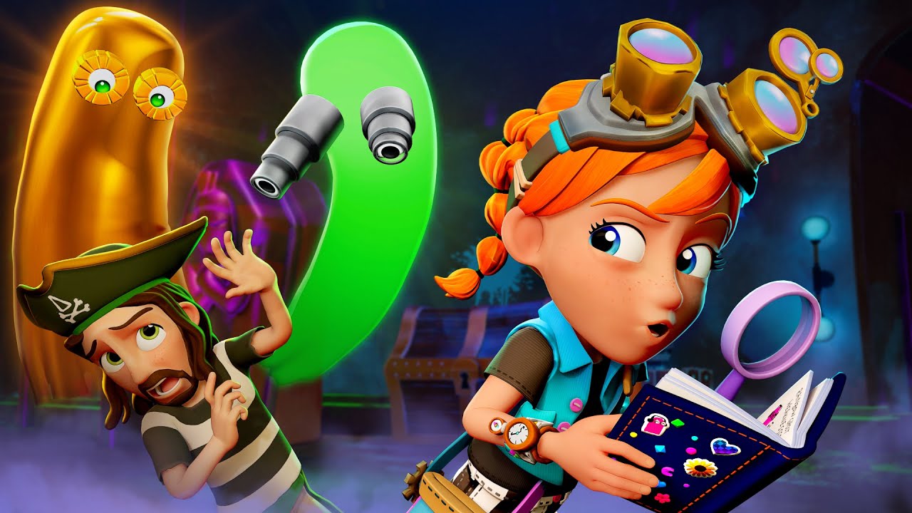 Rainbow Ghosts 4: Detective Adley's Portal Mystery 🌈