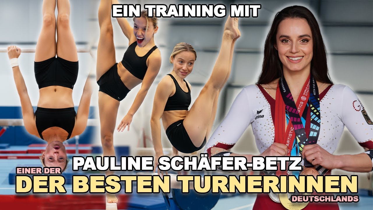 Exklusives Training mit Deutschlands Top-Turnerin Pauline Schäfer 🤸♀️