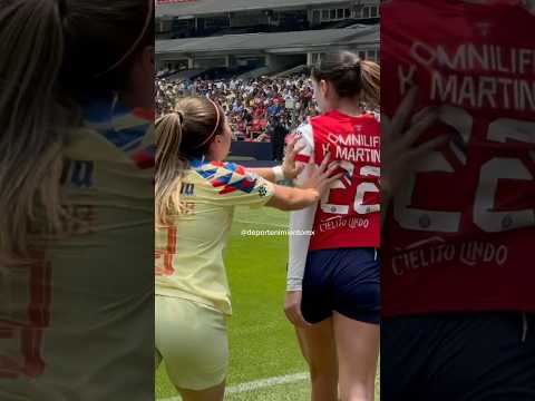 ¡Se calentó el clásico! Katty Martínez vs Karla Martínez|| América Femenil vs Chivas Femenil