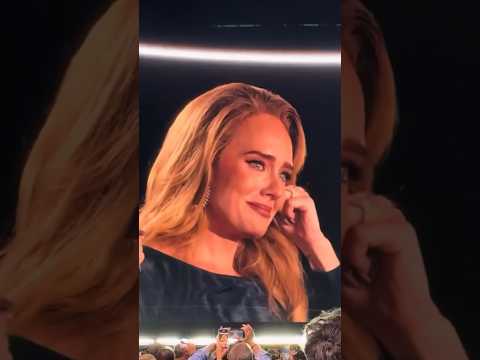 2024 Adele Concert in Germany_Munich _ Why does Adele cry every time she sings this song?#shorts#fun