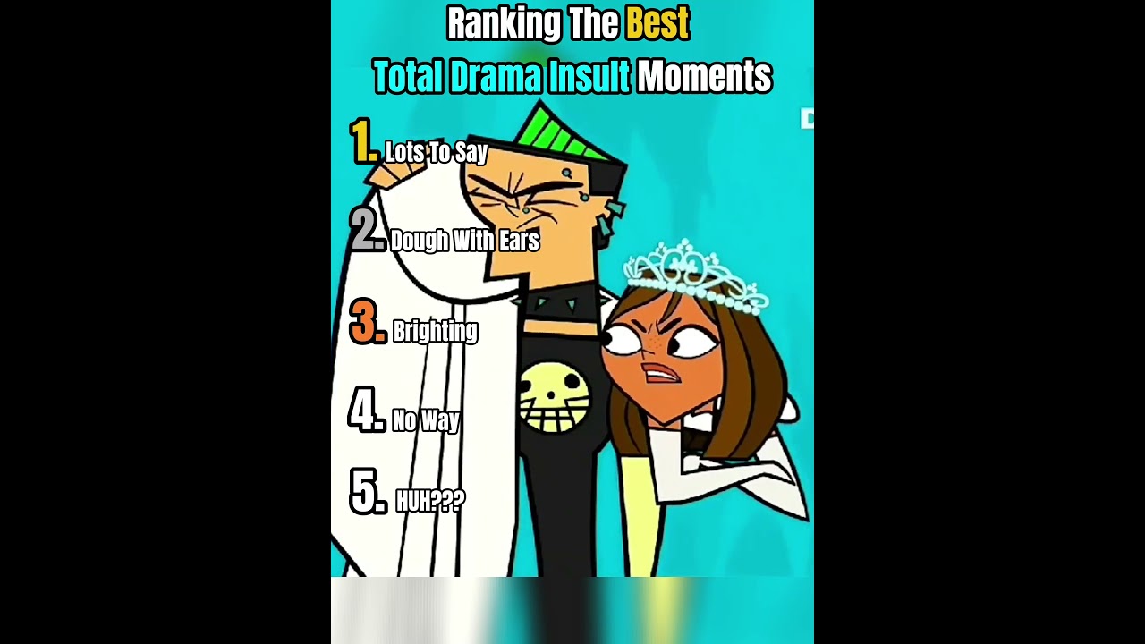 Top Total Drama Insult Moments 🤬