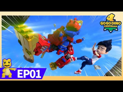[New] GoGoDino Guardians | EP01 The Weightless Forest | Super Dinos | Dinosaurs for Kids |  Cartoon