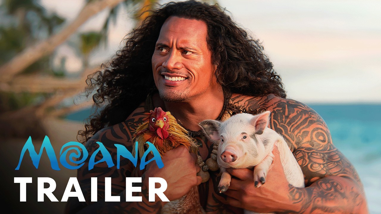 Moana Live Action (2026) Trailer 2 | Dwayne Johnson & Zendaya