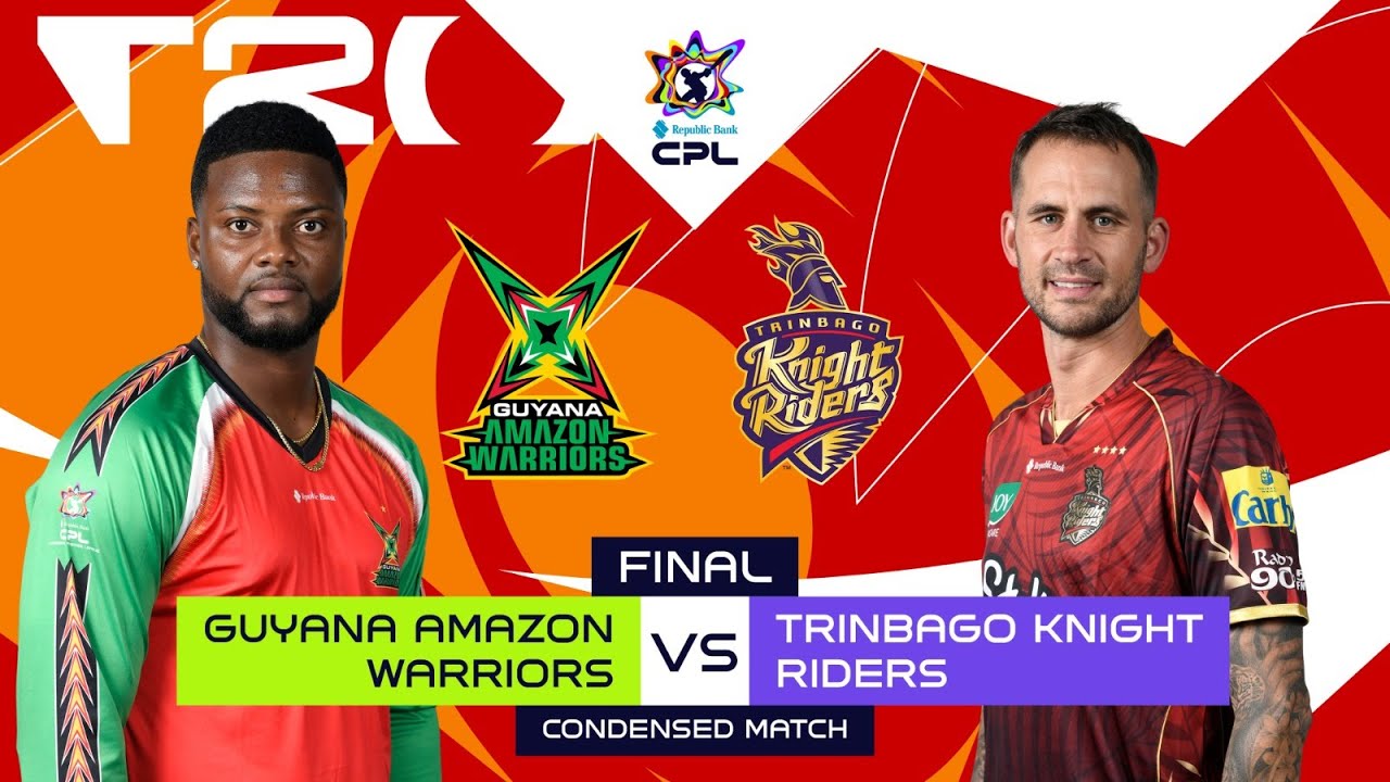 CPL 2025 Final: Guyana Amazon Warriors vs Trinbago Knights π