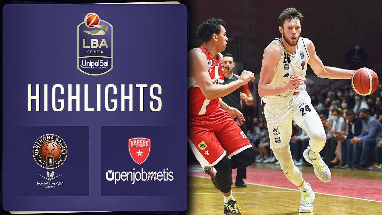 Highlights: Derthona Basket Tortona vs Varese - Serie A UnipolSai 2021/22 🏀