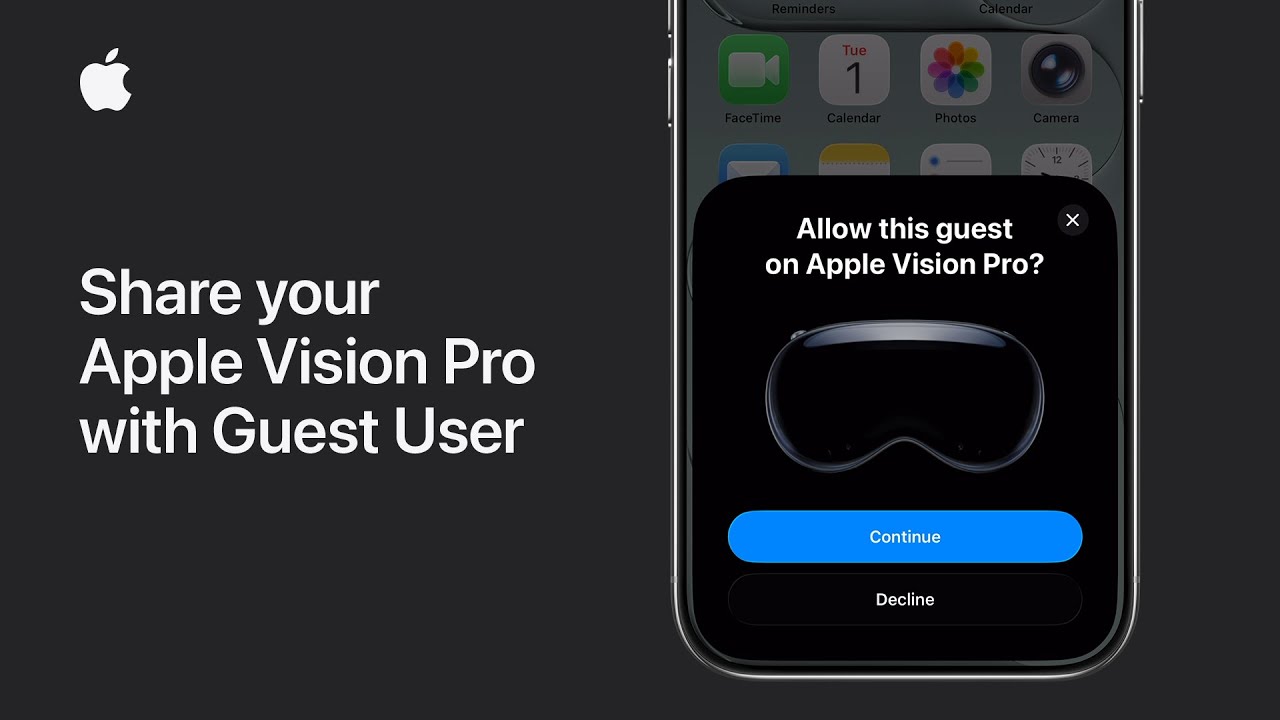 Share Apple Vision Pro with Guest Mode 🛠️