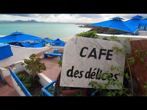 Café des Délices, Sidi Bou Said | Tunisia 🇹🇳 4K