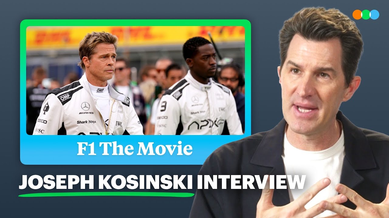 Joseph Kosinski Reveals Secrets Behind F1 The Movie: Casting, Creativity & F1 Passion 🏎️