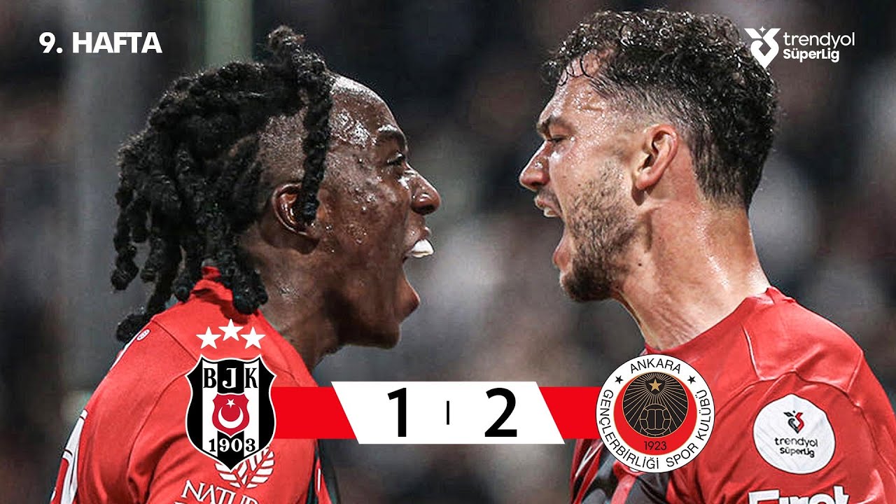 Beşiktaş vs Gençlerbirliği: 2025/26 Süper Lig Highlights – Dramatic 2-1 Loss ⚽
