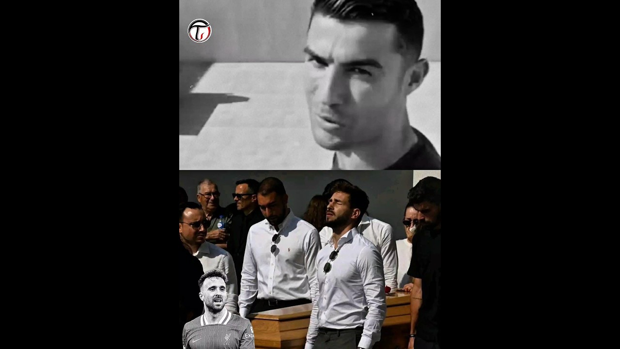 Funérailles de Diogo Jota et André Silva : Pourquoi Cristiano Ronaldo n'a pas assisté ? 🤔